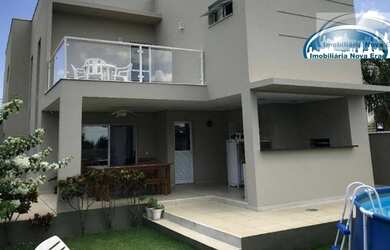 Imagem: A casa em condomínio possui 3 Dormitórios, 4 Banheiros, 2