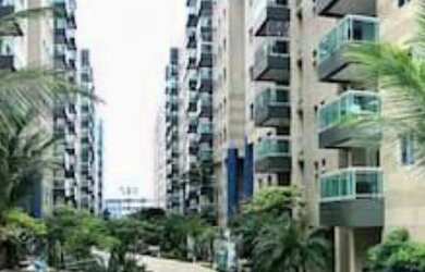 Imagem: O apartamento possui 1 Dormitório, 1 Banheiro, 1 Vaga na garagem