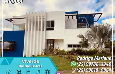 Imagem: A casa em condomínio possui 5 Dormitórios, 5 Banheiros, 2