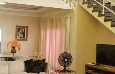 Imagem: A casa em condomínio possui 3 Dormitórios, 4 Banheiros, 4