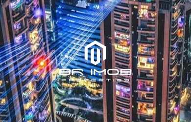 Imagem: O apartamento na cobertura possui 4 Dormitórios, 5 Banheiros