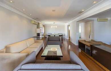 Imagem: O apartamento possui 3 Dormitórios, 4 Banheiros, 4 Vagas na