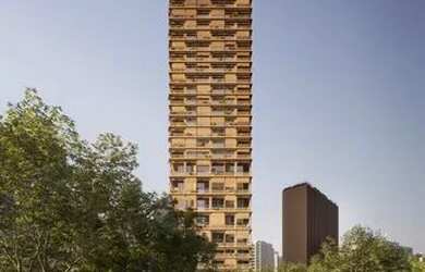 Imagem: O apartamento possui 2 Dormitórios, 5 Banheiros, 3 Vagas na