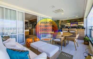 Imagem: O apartamento possui 3 Dormitórios, 5 Banheiros, 3 Vagas na