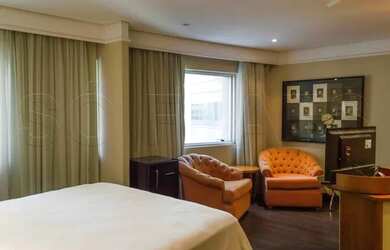 Imagem: O studio possui 1 Dormitório, 1 Banheiro, 1 Vaga na garagem