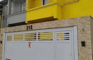 Imagem: O quarto está localizado em Vila Mathias, Santos para alugar