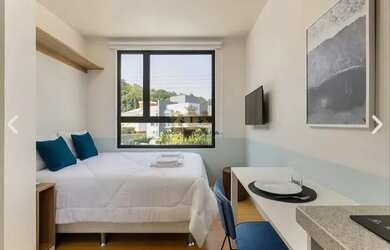 Imagem: O apartamento possui 1 Dormitório, 1 Banheiro, 15m² de Área