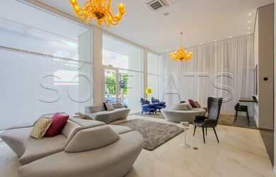 Imagem: O studio possui 1 Dormitório, 1 Banheiro, 1 Vaga na garagem