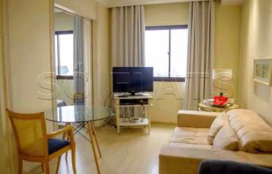 Imagem: O studio possui 1 Dormitório, 1 Banheiro, 1 Vaga na garagem