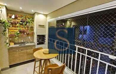 Imagem: O apartamento possui 3 Dormitórios, 2 Banheiros, 2 Vagas na