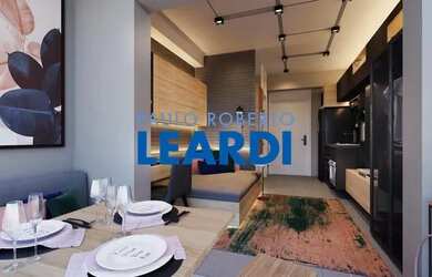 Imagem: O apartamento possui 1 Dormitório, 1 Banheiro, 21m² de Área