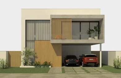 Imagem: A casa em condomínio possui 3 Dormitórios, 5 Banheiros, 2