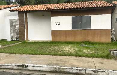 Imagem: A casa em condomínio possui 2 Dormitórios, 1 Banheiro, 2 Vagas