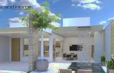 Imagem: A casa possui 4 Dormitórios, 2 Banheiros, 5 Vagas na garagem