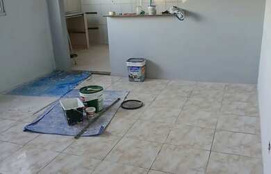 Imagem: A casa em condomínio possui 1 Dormitório, 1 Banheiro, 1 Vaga