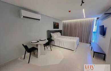 Imagem 6: Porteira fechada Flat novo com 24 m² pé na areia no bairro Jardim Oceania