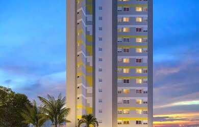 Imagem: O studio possui 1 Dormitório, 1 Banheiro e 20m² de Área e