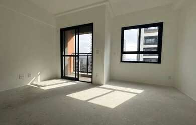 Imagem: O studio possui 1 Dormitório, 1 Banheiro, 1 Vaga na garagem