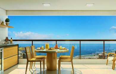 Imagem: O apartamento possui 1 Dormitório, 1 Banheiro, 1 Vaga na garagem