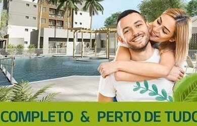 Imagem: O apartamento possui 2 Dormitórios, 1 Banheiro, 1 Vaga na garagem