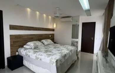 Imagem: A casa em condomínio possui 4 Dormitórios, 5 Banheiros, 2