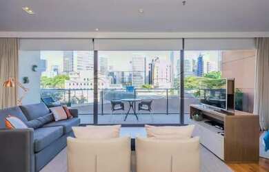 Imagem: O studio possui 1 Dormitório, 1 Banheiro, 1 Vaga na garagem