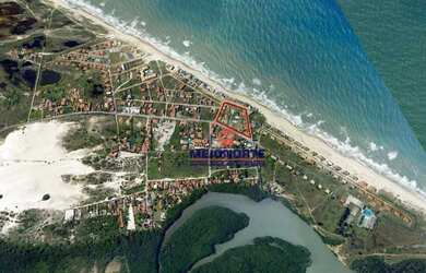 Imagem: O terreno possui 10127m² de Área e está localizado em Sabiaguaba