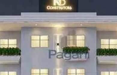 Imagem: O apartamento possui 1 Dormitório, 1 Banheiro, 1 Vaga na garagem