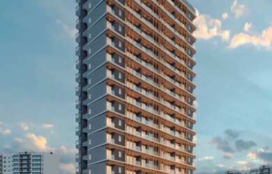 Imagem: O apartamento na cobertura possui 2 Dormitórios, 2 Banheiros