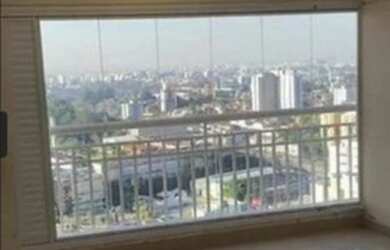 Imagem: O apartamento possui 2 Dormitórios, 1 Banheiro, 1 Vaga na garagem