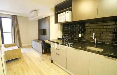 Imagem 2: Flat com 1 dormitório para alugar, 34 m² por R$ 4.200/mês na Vila Olímpia...