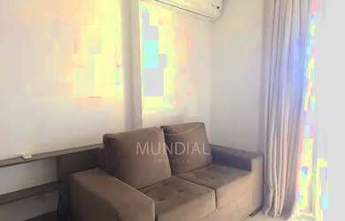 Imagem: O apartamento possui 1 Dormitório, 1 Banheiro, 1 Vaga na garagem