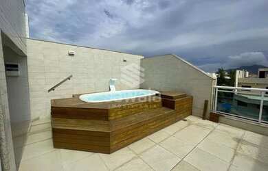 Imagem 12: Recreio dos Bandeirantes Cobertura Duplex 3 quartos, sendo 3 suites