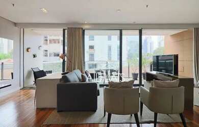 Imagem 5: Flat com 1 dormitório para alugar, 62 m² por R$ 13.800,00/mês - Vila...