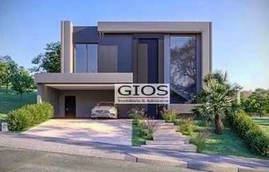 Imagem: A casa em condomínio possui 4 Dormitórios, 5 Banheiros, 5