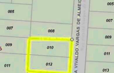 Imagem: O terreno possui 720m² de Área e está localizado em Sanvitto