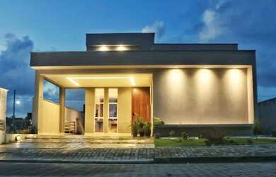 Imagem: A casa em condomínio possui 4 Dormitórios, 3 Banheiros, 2