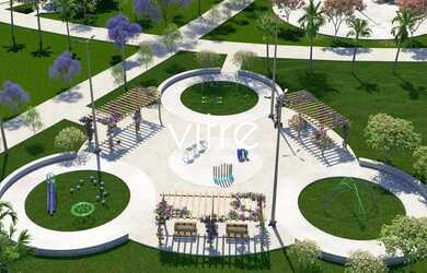 Imagem: O terreno possui 250m² de Área e Imóvel novo e está localizado