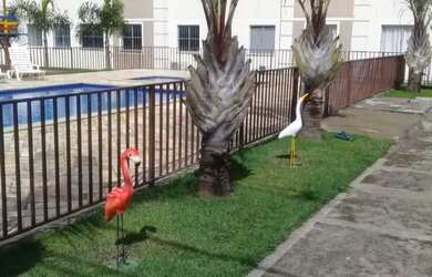 Imagem: O apartamento possui 2 Dormitórios, 1 Banheiro, 1 Vaga na garagem