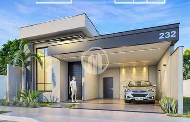 Imagem: A casa em condomínio possui 3 Dormitórios, 3 Banheiros, 4