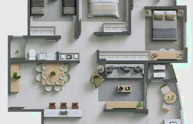 Imagem 15: Residencial Pianezze Içara apartamento 02 dormitórios sendo um suite e sacada