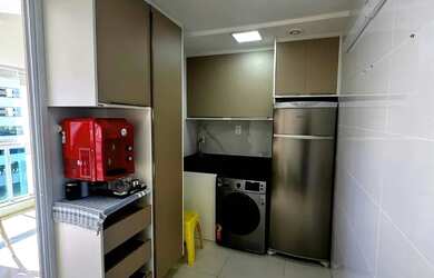 Imagem 7: 3 Suítes Decorado com Closet e Varanda Gourmet Seasons Aquarius Pituba