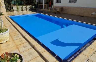 Imagem: A casa em condomínio possui 3 Dormitórios, 5 Banheiros, 5