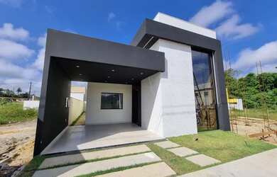 Imagem: A casa em condomínio possui 3 Dormitórios, 2 Banheiros, 1