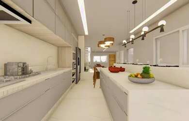 Imagem 10: Casa Alto Luxo com Projeto Inovador e Arrojado / Área gourmet com piscina...