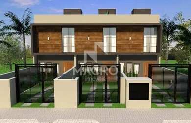 Imagem: A casa possui 3 Dormitórios, 2 Banheiros, 1 Vaga na garagem