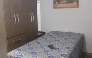 Imagem: A kitnet possui 1 Dormitório, 1 Banheiro e está localizado