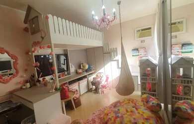 Imagem: O apartamento na cobertura possui 4 Dormitórios, 4 Banheiros