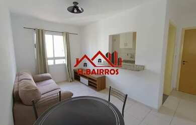 Imagem: O apartamento possui 1 Dormitório, 1 Banheiro, 1 Vaga na garagem