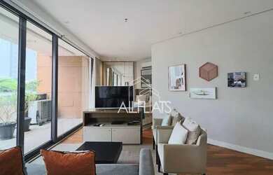 Imagem 3: Flat com 1 dormitório para alugar, 62 m² por R$ 13.800,00/mês - Vila...